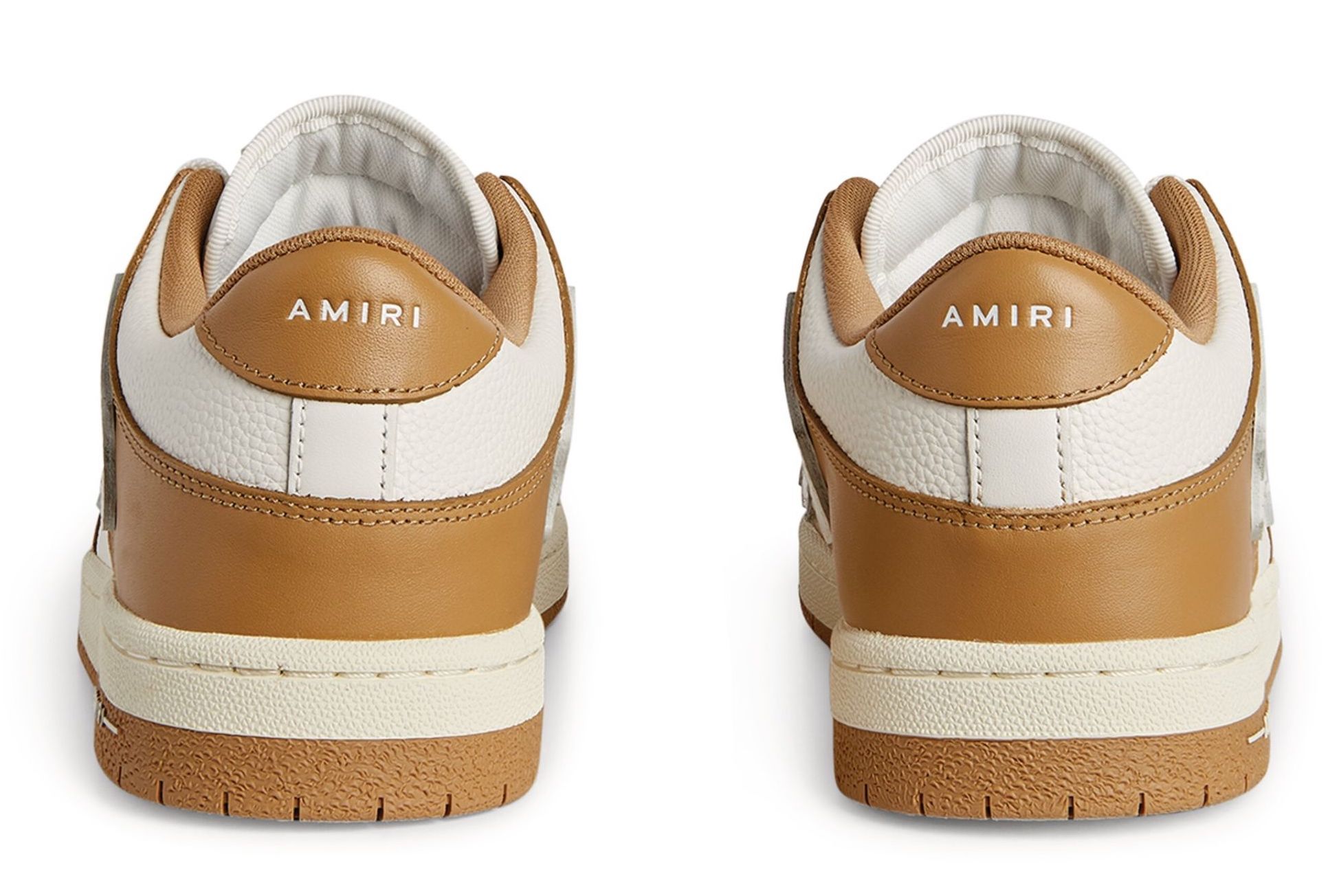 Tenis Amiri Skel Top Low White Brown