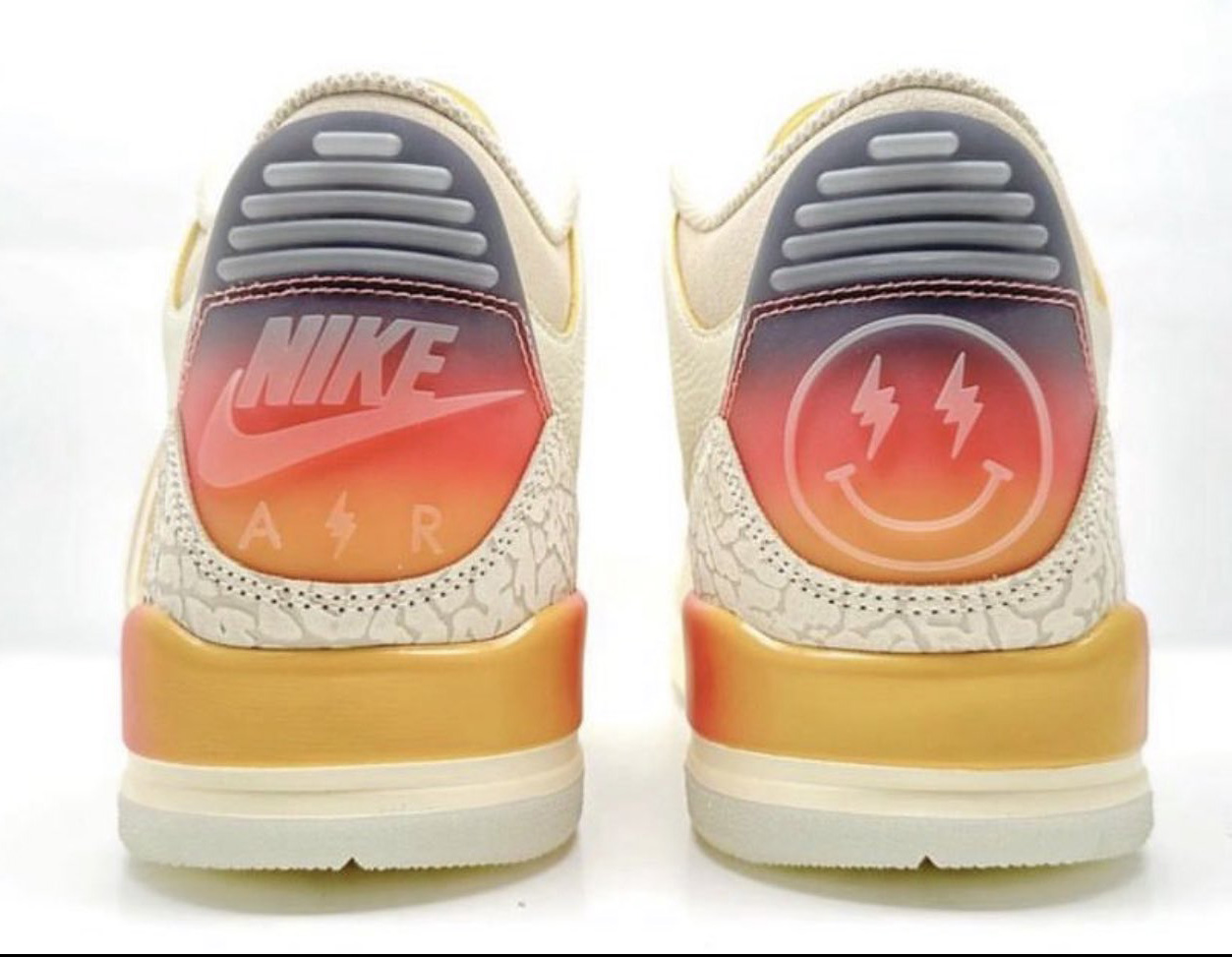 Tenis Jordan 3 Sp J Balvin Medellin Sunset