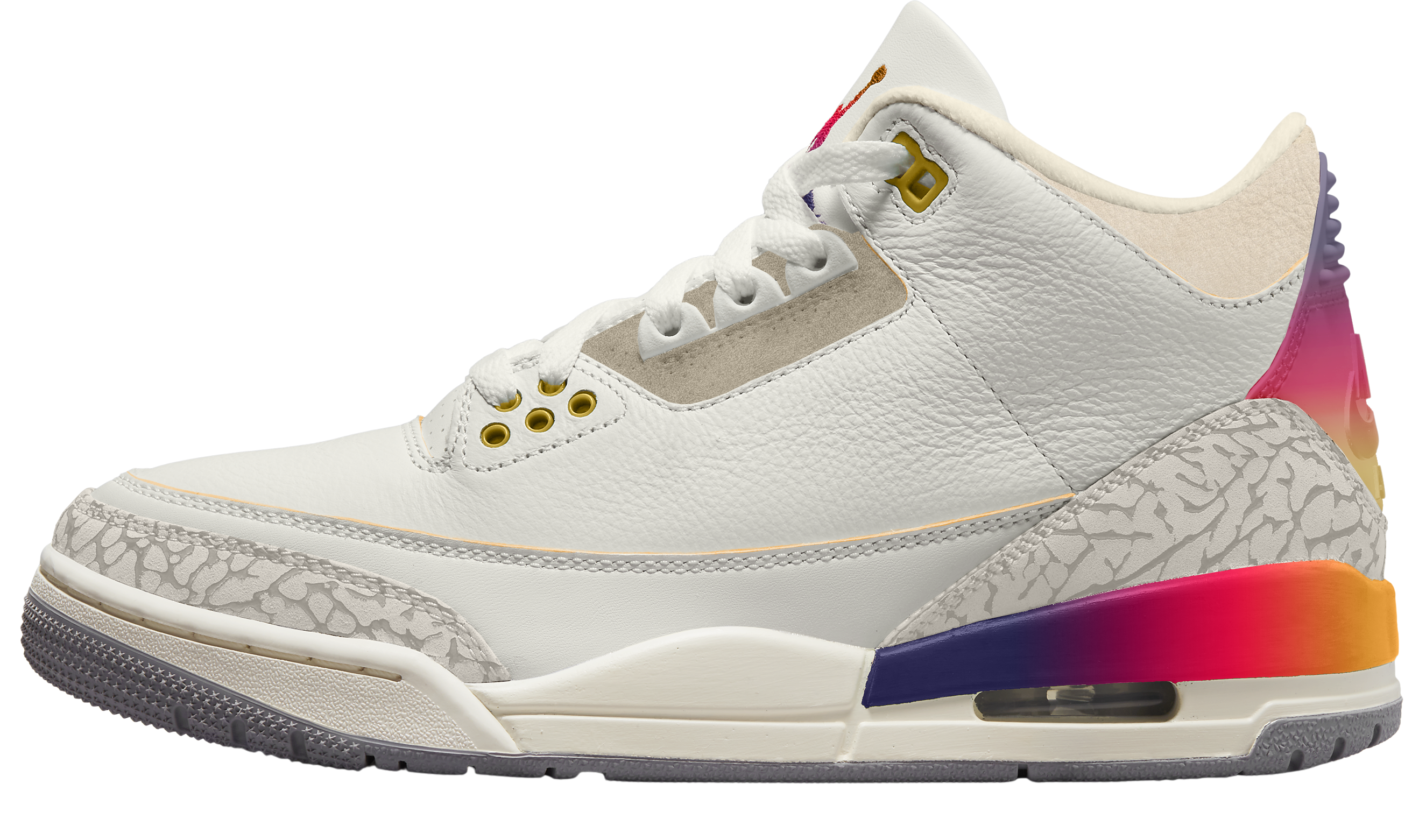 Tenis Jordan 3 Sp J Balvin Medellin Sunset