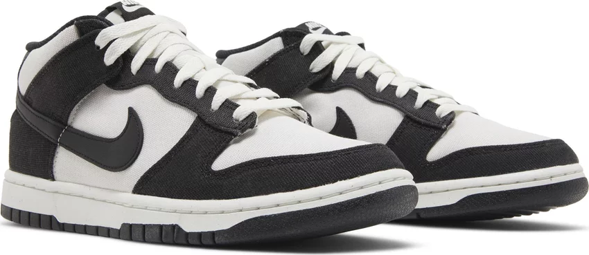TENIS NIKE DUNK MID CANVAS PANDA