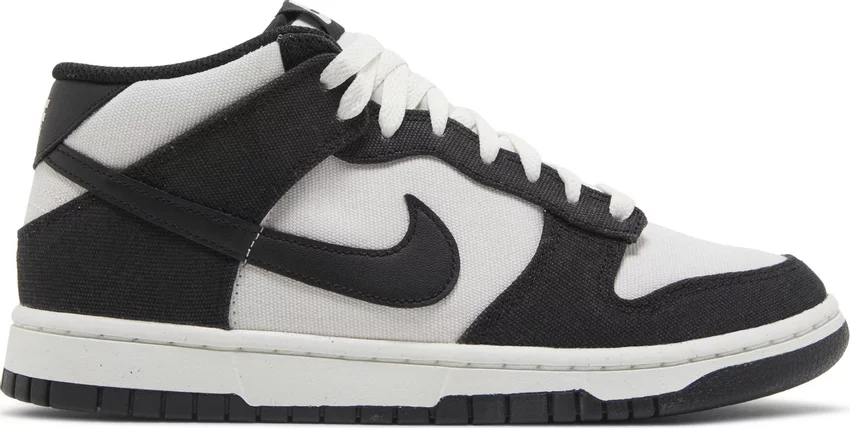 TENIS NIKE DUNK MID CANVAS PANDA