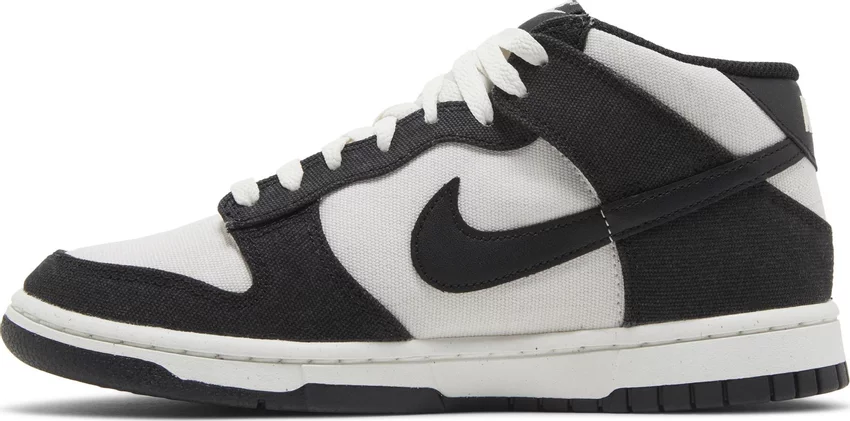 TENIS NIKE DUNK MID CANVAS PANDA