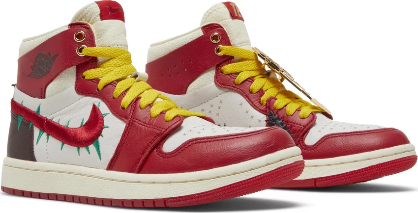 Tenis Air Jordan 1 High Zoom Air Cmft 2 Teyana Taylor A Rose From Harlem