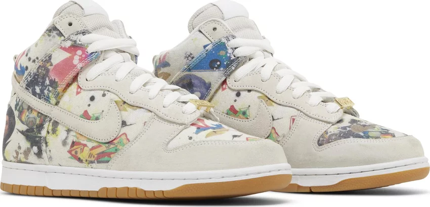 Tenis Nike Sb Dunk High Supreme Rammellzee