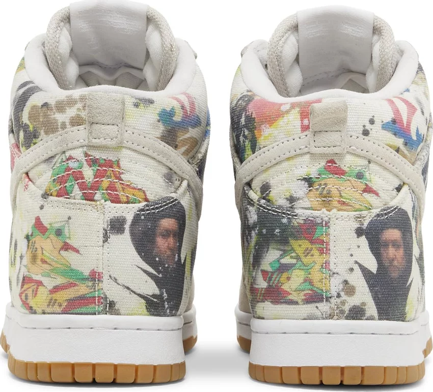 Tenis Nike Sb Dunk High Supreme Rammellzee