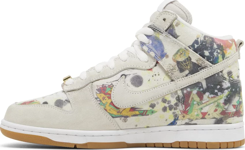 Tenis Nike Sb Dunk High Supreme Rammellzee