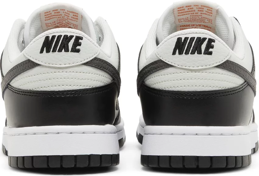 Tenis Nike Dunk Low Grey Black Orange Mini Swoosh