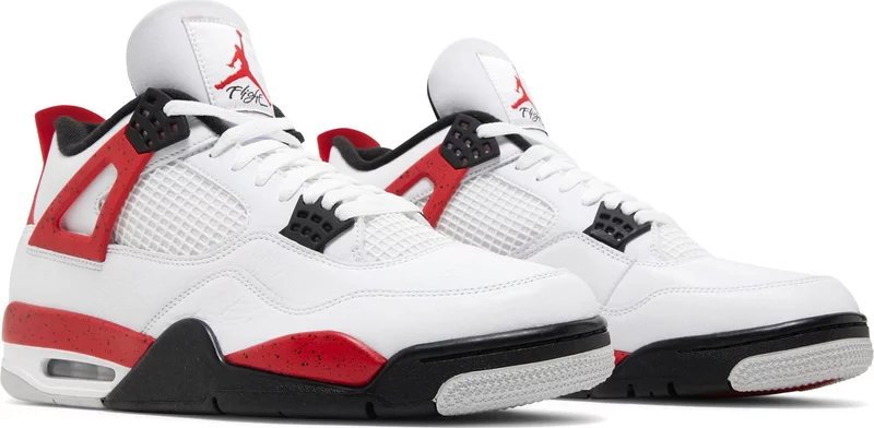 Tenis Jordan 4 Red Cement