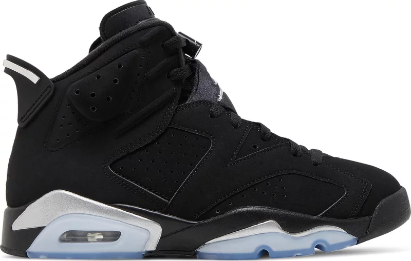 Tenis Jordan 6 Chrome Metallic Silver