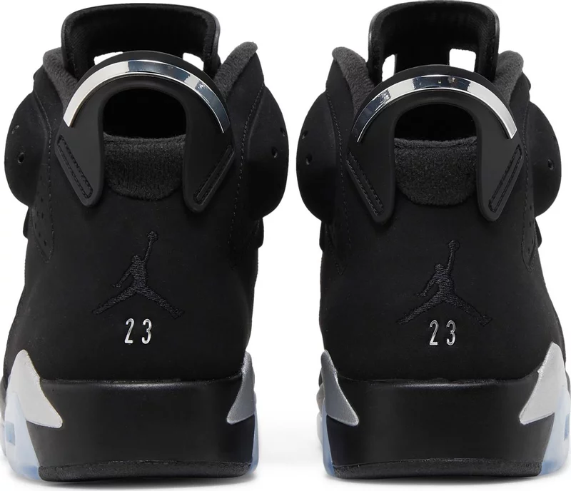 Tenis Jordan 6 Chrome Metallic Silver