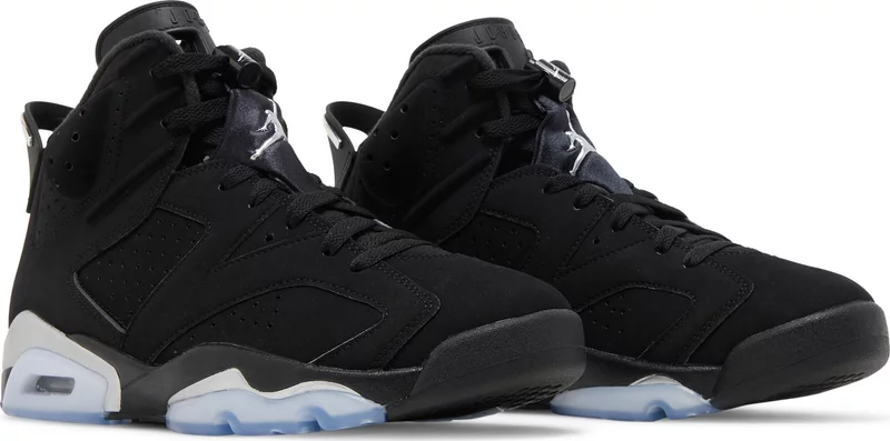 Tenis Jordan 6 Chrome Metallic Silver
