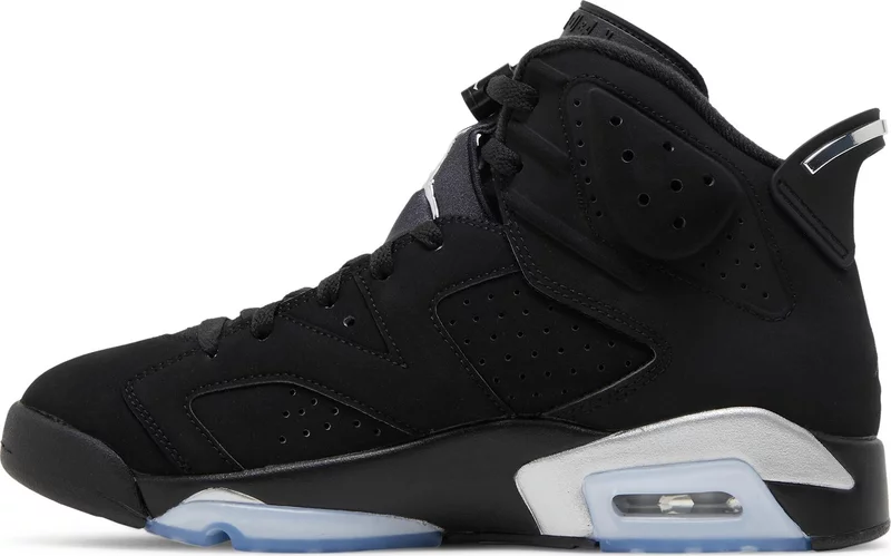 Tenis Jordan 6 Chrome Metallic Silver