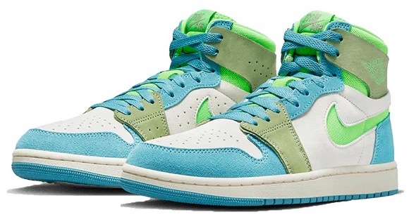 Tenis Jordan 1 High Zoom Air Cmft 2 University Blue Volt