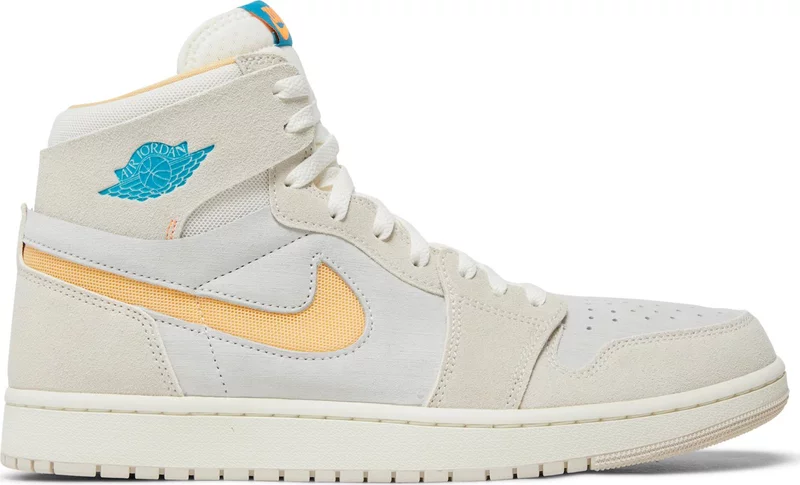 Tenis Jordan 1 Zoom Cmft 2 Orewood Brown Citrus Sail