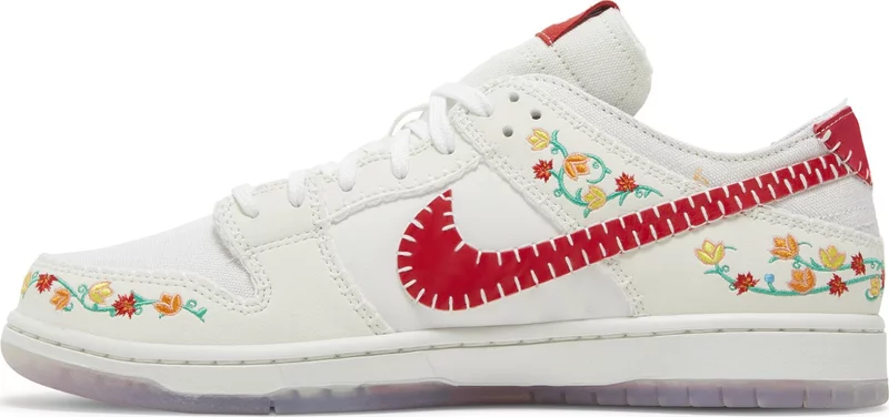 Tenis Nike Sb Dunk Low Decon N7 Opti Yellow University Red