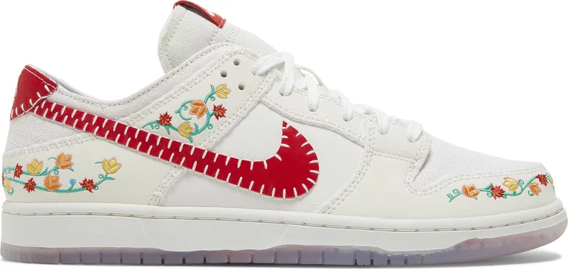 Tenis Nike Sb Dunk Low Decon N7 Opti Yellow University Red