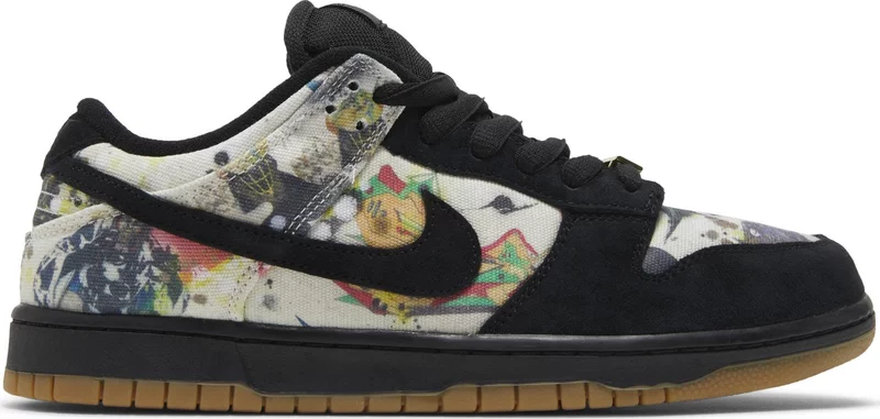 Tenis Nike Sb Dunk Low Supreme Rammellzee
