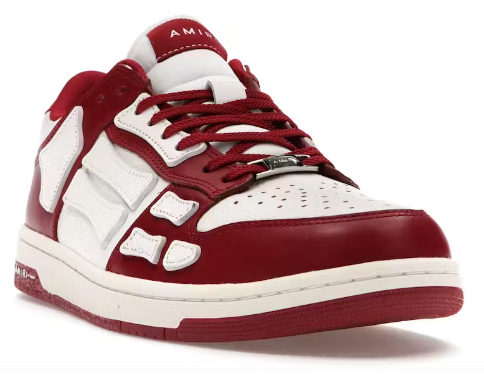 Tenis Amiri Skel Top Low Red White