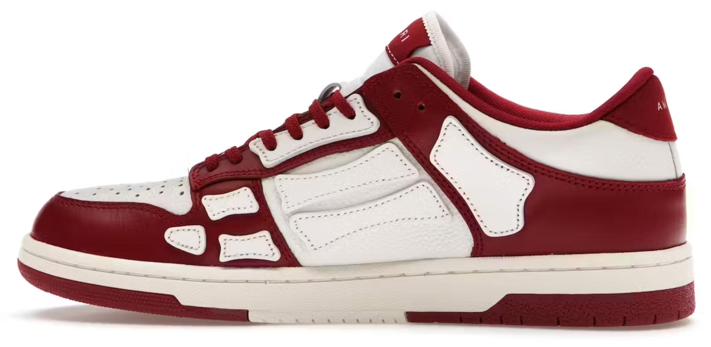 Tenis Amiri Skel Top Low Red White