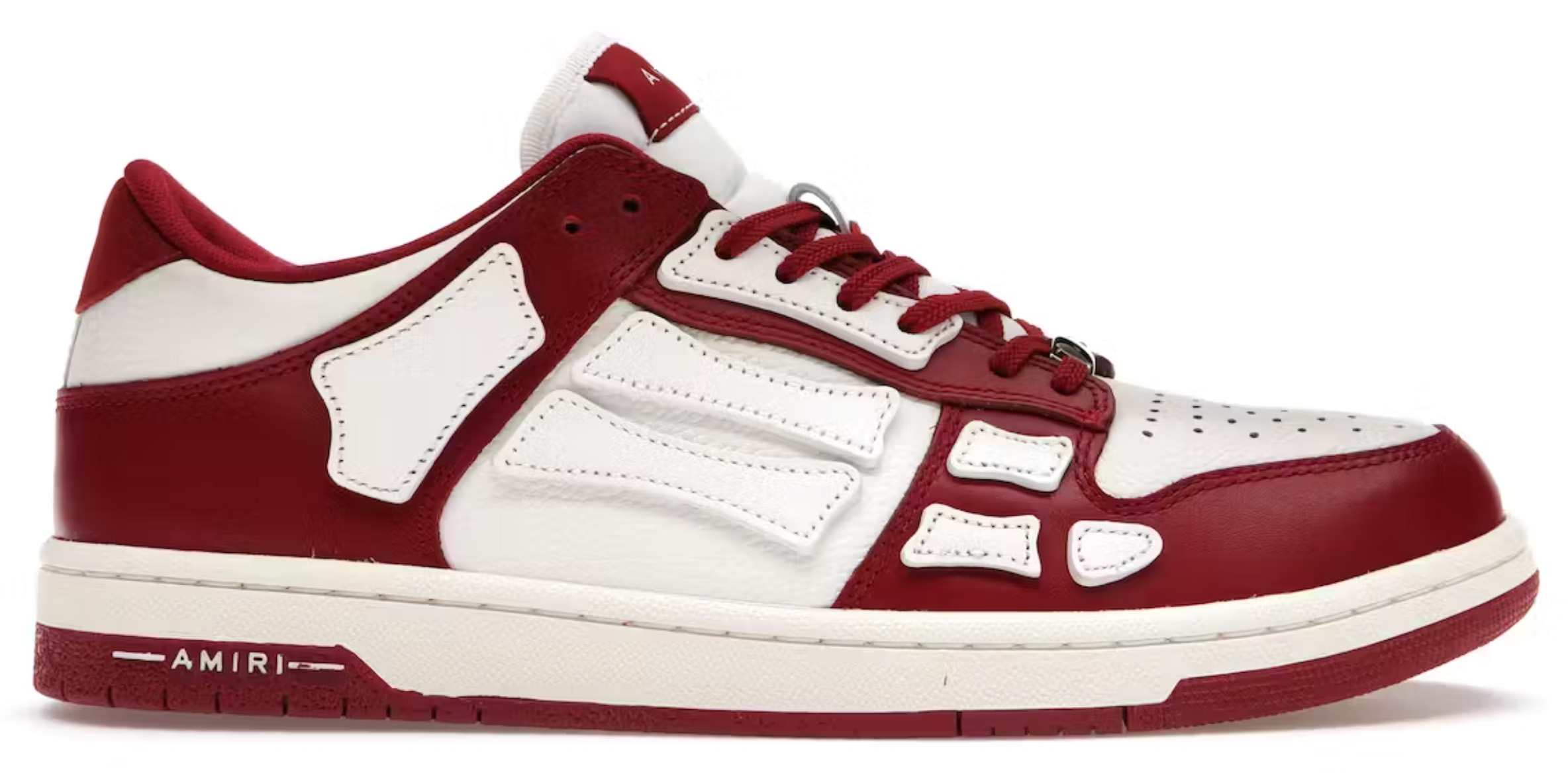 Tenis Amiri Skel Top Low Red White