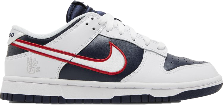Tenis Nike Dunk Low Houston Comets Four-peat