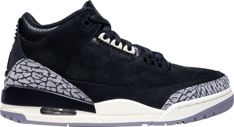 Tenis Jordan 3 Off Noir