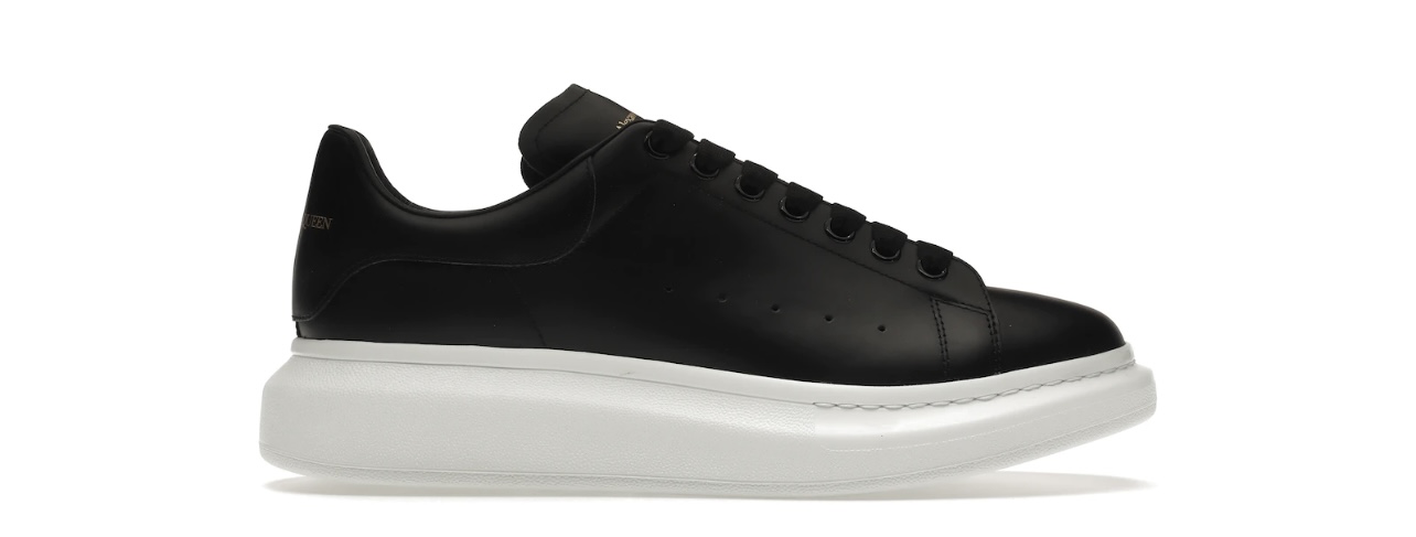 Tenis Alexander Mcqueen Oversized Black White Sole