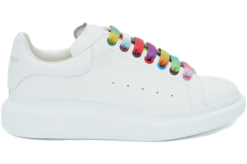 TENIS ALEXANDER MCQUEEN OVERSIZED WHITE RAINBOW