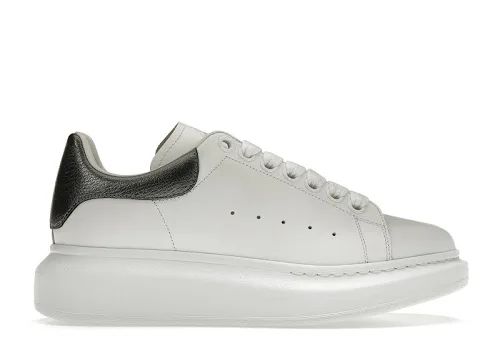 TENIS ALEXANDER MCQUEEN OVERSIZED WHITE METALLIC