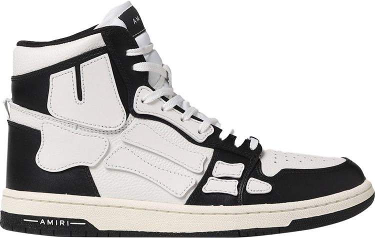 TENIS AMIRI SKEL HIGH TOP BLACK WHITE 