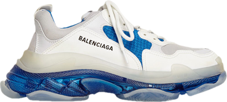TENIS BALENCIAGA TRIPLE S WHITE BLUE
