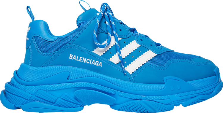 TENIS BALENCIAGA X ADIDAS TRIPLE S BLUE WHITE