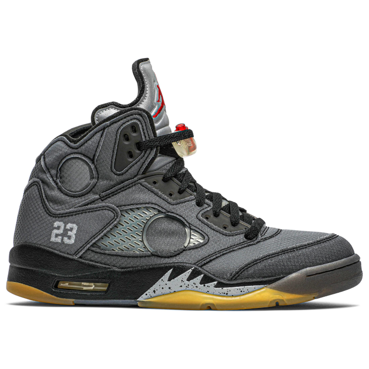 TENIS JORDAN 5 OFF WHITE MUSLIN