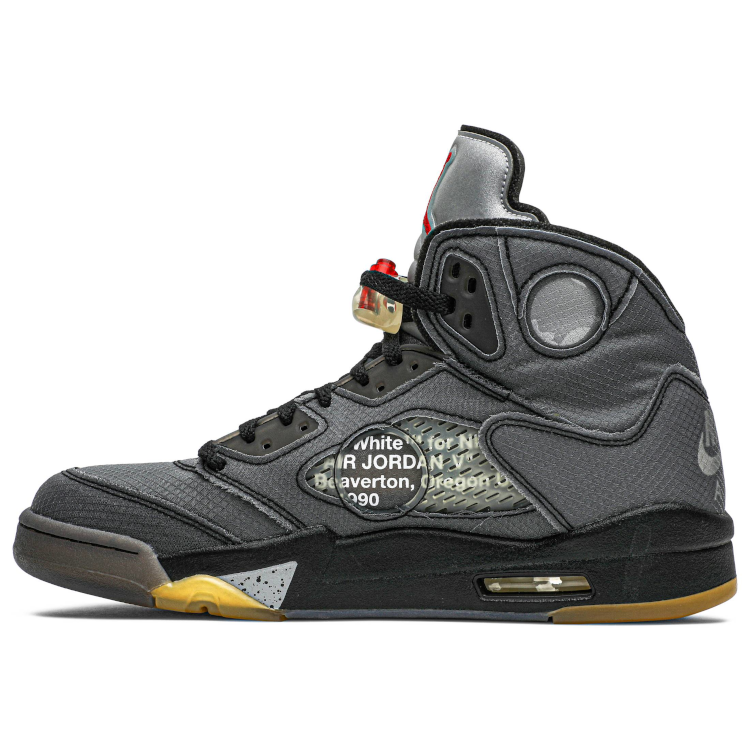 TENIS JORDAN 5 OFF WHITE MUSLIN
