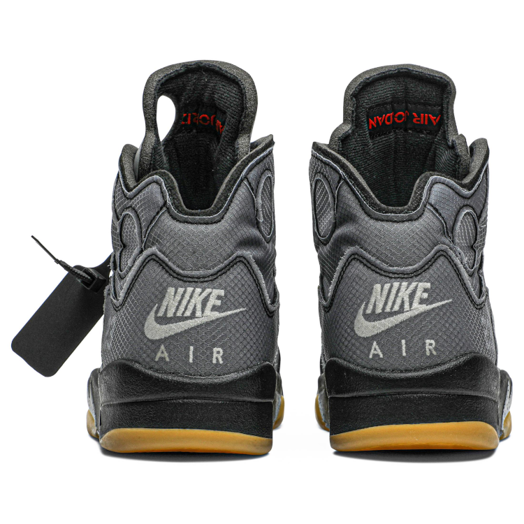 TENIS JORDAN 5 OFF WHITE MUSLIN