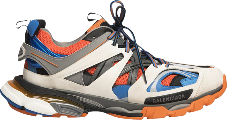 TENIS BALENCIAGA TRACK ORANGE BLUE