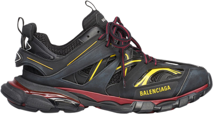 TENIS BALENCIAGA TRACK BLACK BORDEAUX