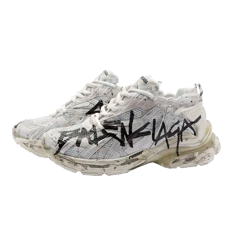 TENIS BALENCIAGA RUNNER GRAFFITI WHITE
