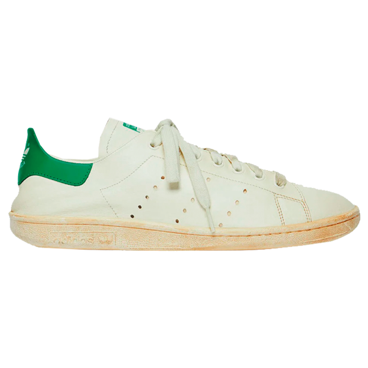 TENIS BALENCIAGA X ADIDAS STAN SMITH WORN-OUT WHITE GREEN