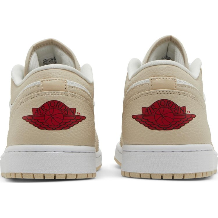 TENIS JORDAN 1 LOW SE SAIL RATTAN UNIVERSITY RED