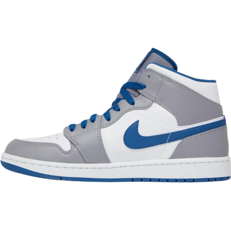 TENIS JORDAN 1 MID TRUE BLUE