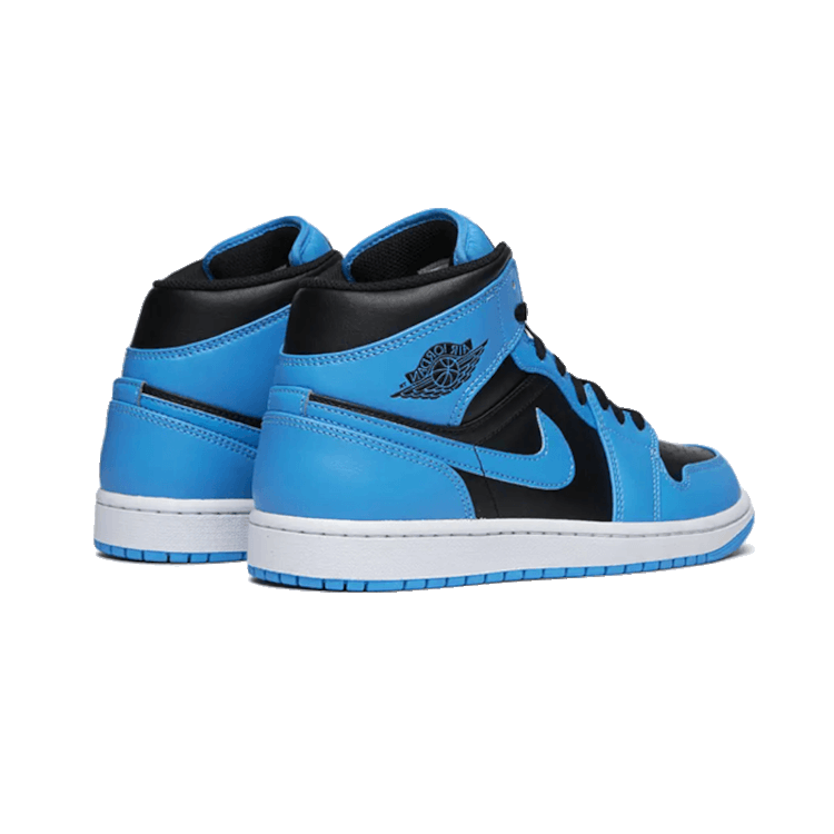 TENIS JORDAN 1 MID UNIVERSITY BLUE BLACK