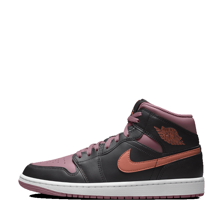 TENIS JORDAN 1 MID SE BLACK SKY J MAUVE