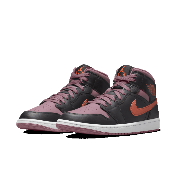 TENIS JORDAN 1 MID SE BLACK SKY J MAUVE