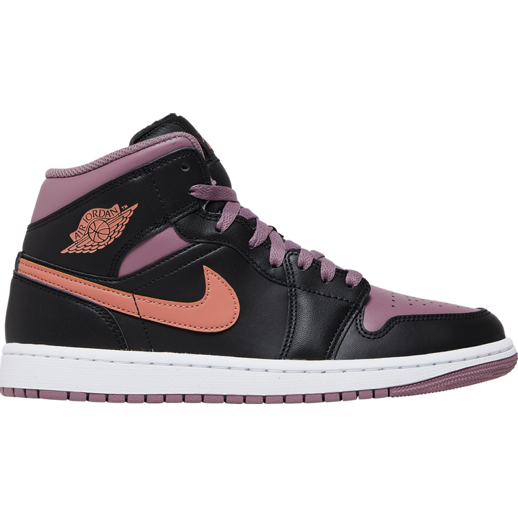 TENIS JORDAN 1 MID SE BLACK SKY J MAUVE