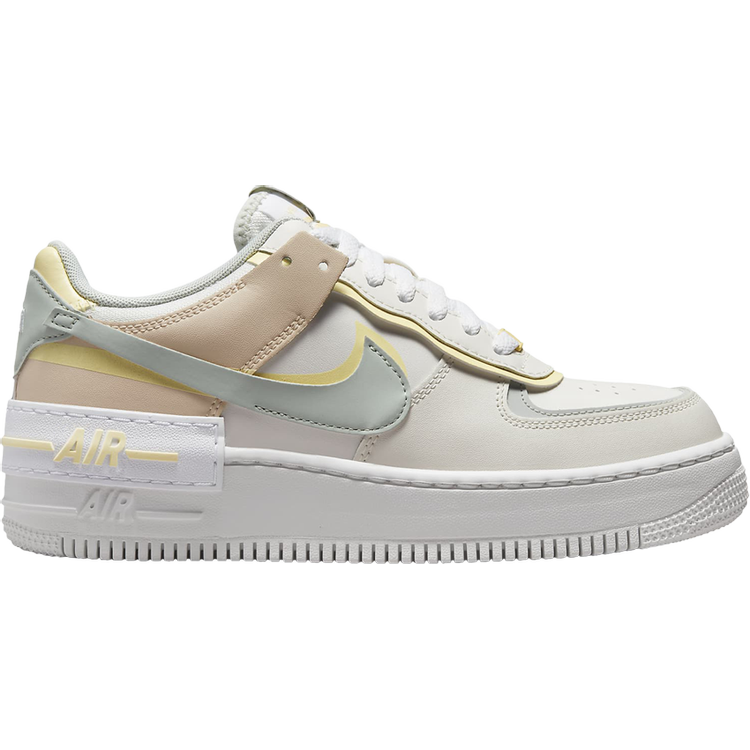 TENIS NIKE AIR FORCE 1 LOW SHADOW SAIL LIGHT SILVER CITRON TINT