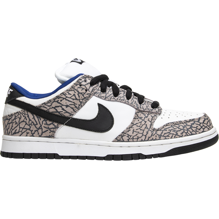 TENIS NIKE SB DUNK LOW SUPREME WHITE CEMENT 2002