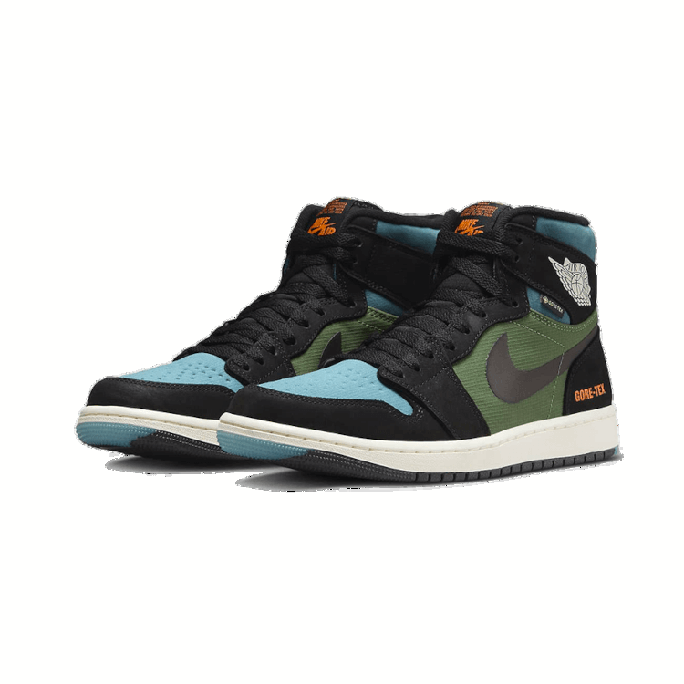 TENIS JORDAN 1 HIGH ELEMENT GORETEX BLACK OLIVE