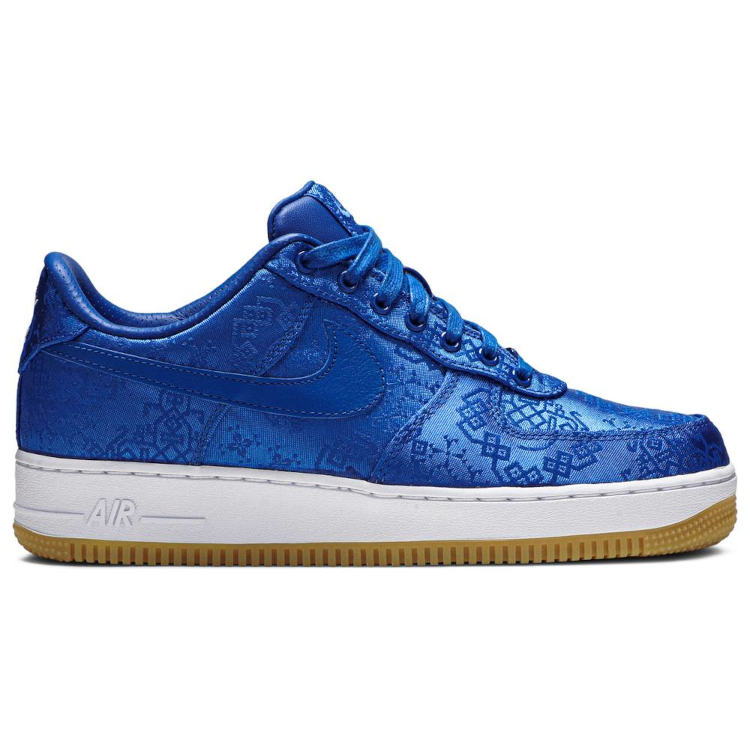 Tenis Nike Air Force 1 Low Clot Blue Silk