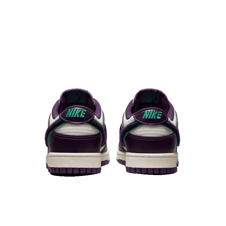 TENIS NIKE DUNK LOW CHENILLE SWOOSH SAIL GRAND PURPLE